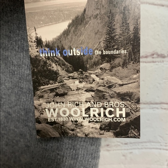 NEW Vtg Woolrich Gray Penguin Knit Vest with Wooden Toggle Size XL - Picture 6 of 9